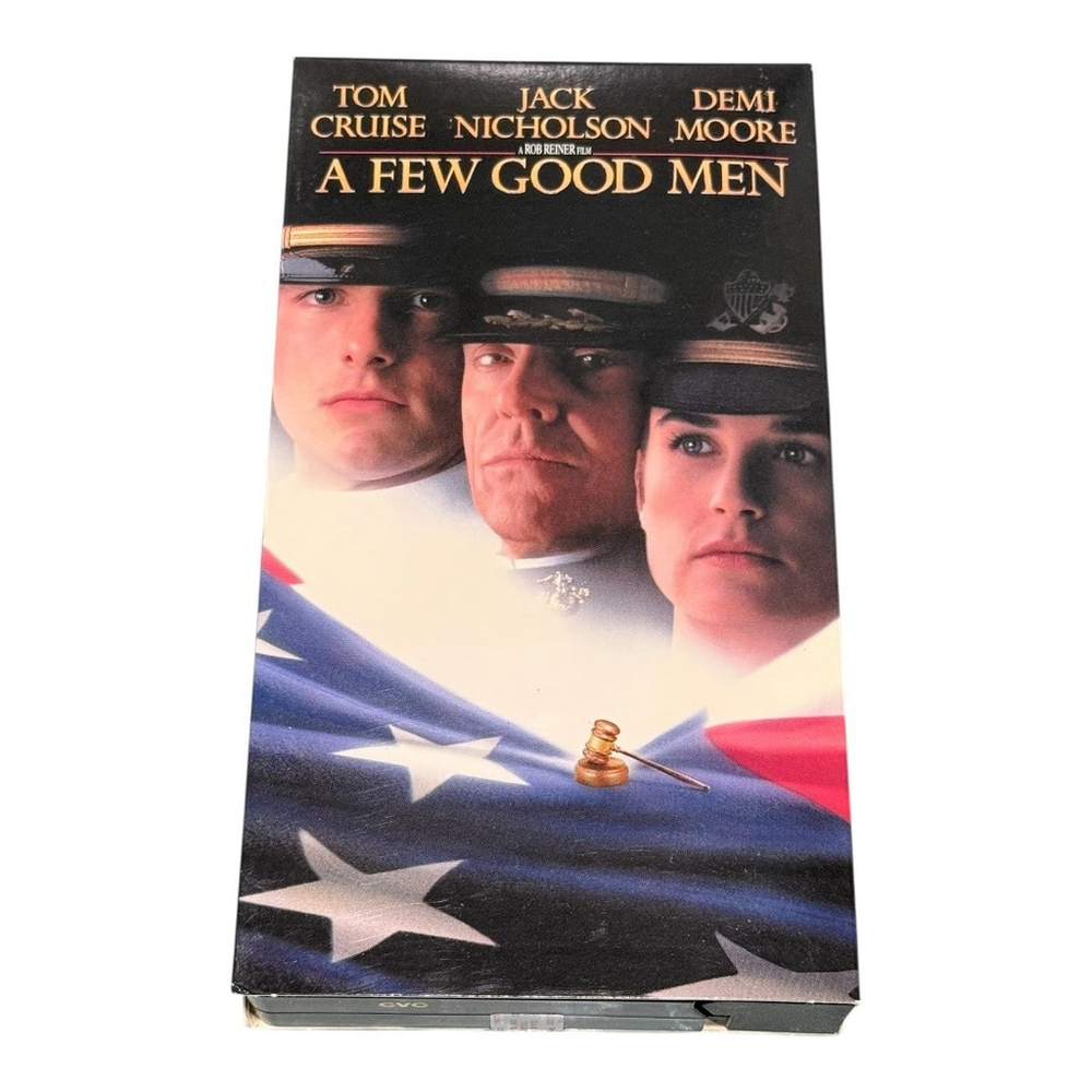 Vintage A Few Good Men VHS Tape 1992 Tom Cruise Jack Nicholson Demi Moore Drama